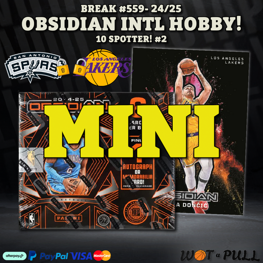 BREAK #559 - 2024-25 Obsidian International Hobby 10 Spotter Mini #1