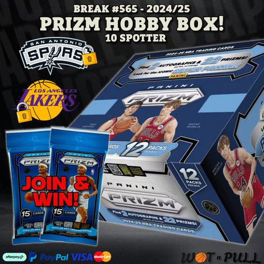 BREAK #565 - 2024-25 Prizm Hobby - 10 Spotter