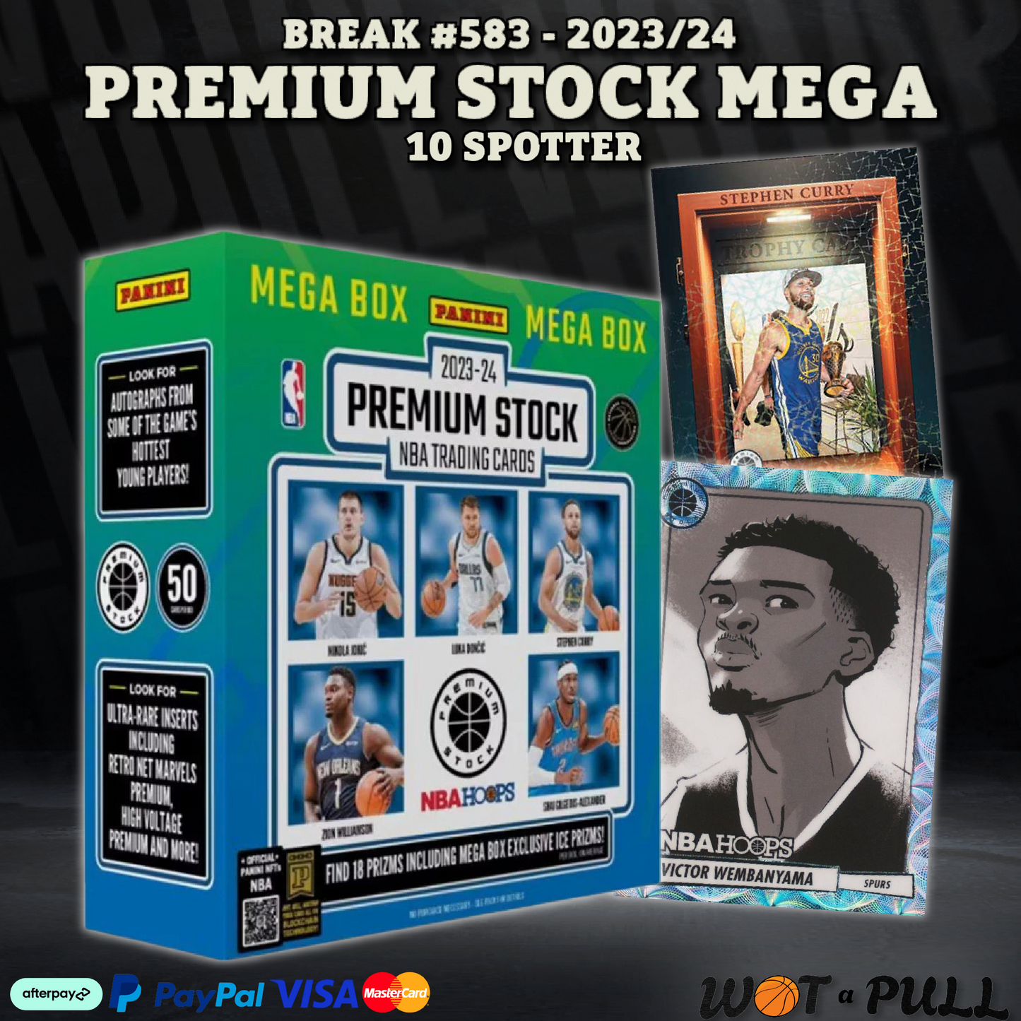 BREAK #583- 2023-24 Premium Stock Mega - 10 SPOTTER