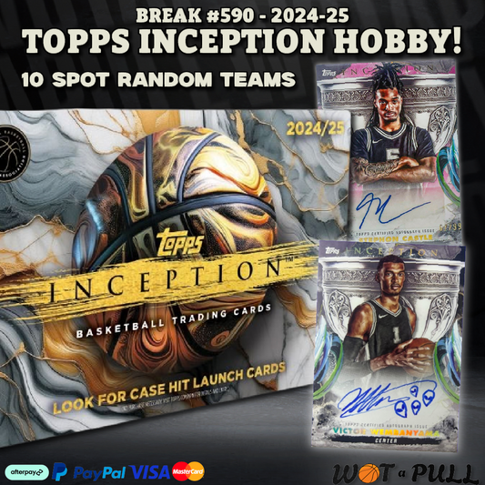 BREAK #590 - 2024-25 Topps Inception Hobby!