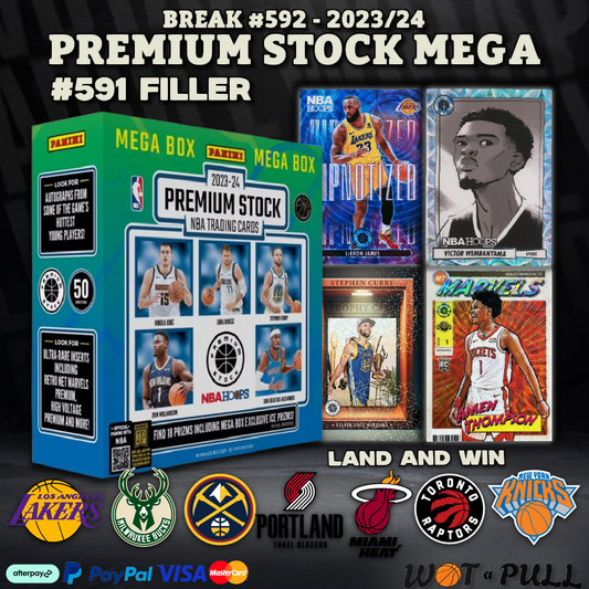 BREAK #592- 2023-24 Premium Stock Mega - #591 FILLER