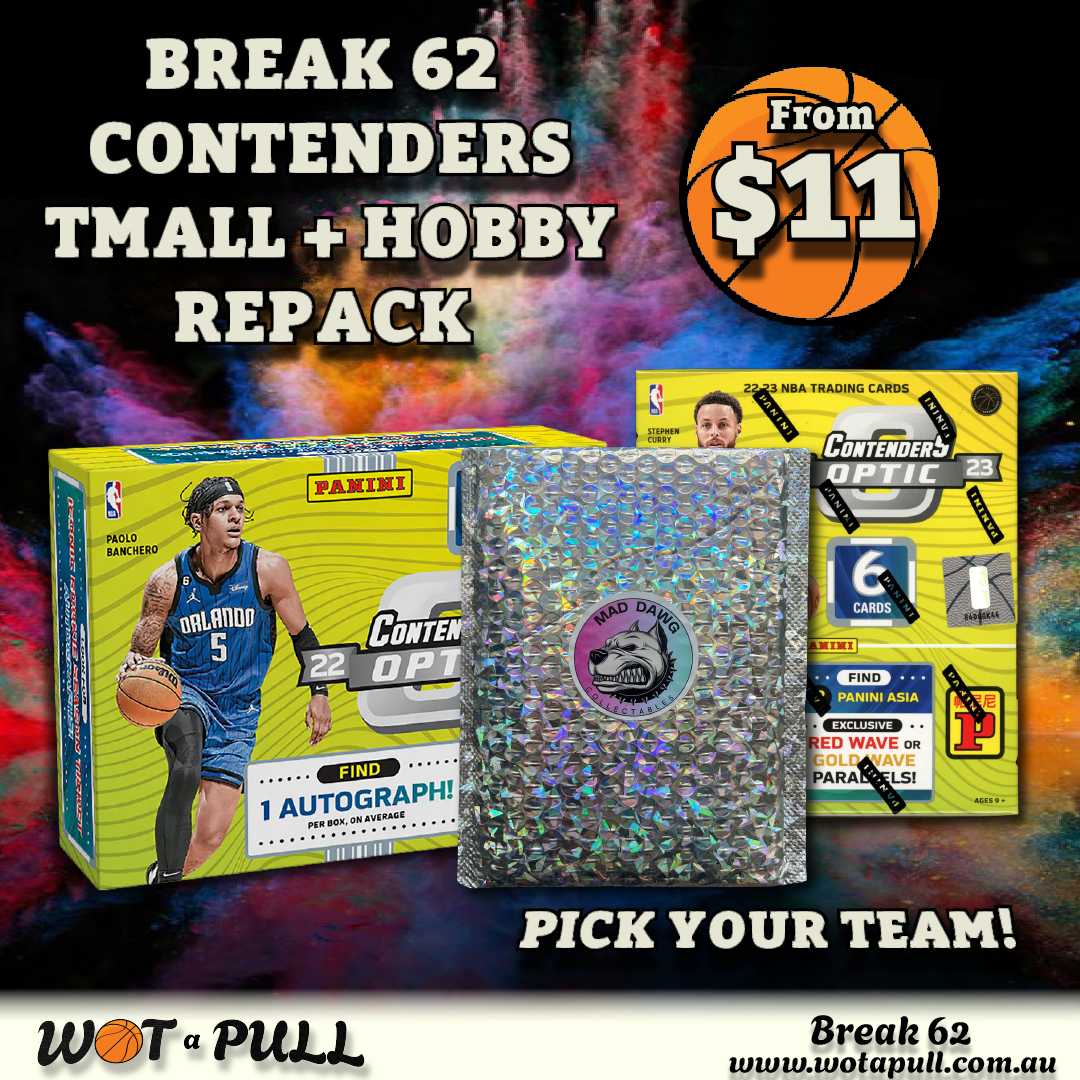 BREAK #62 CONTENDERS TMALL, HOBBY & REPACK