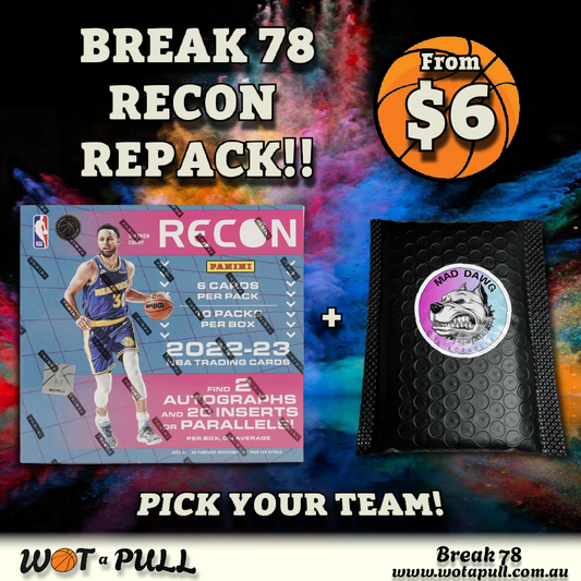 BREAK #78 2022-23 RECON HOBBY & REPACK!