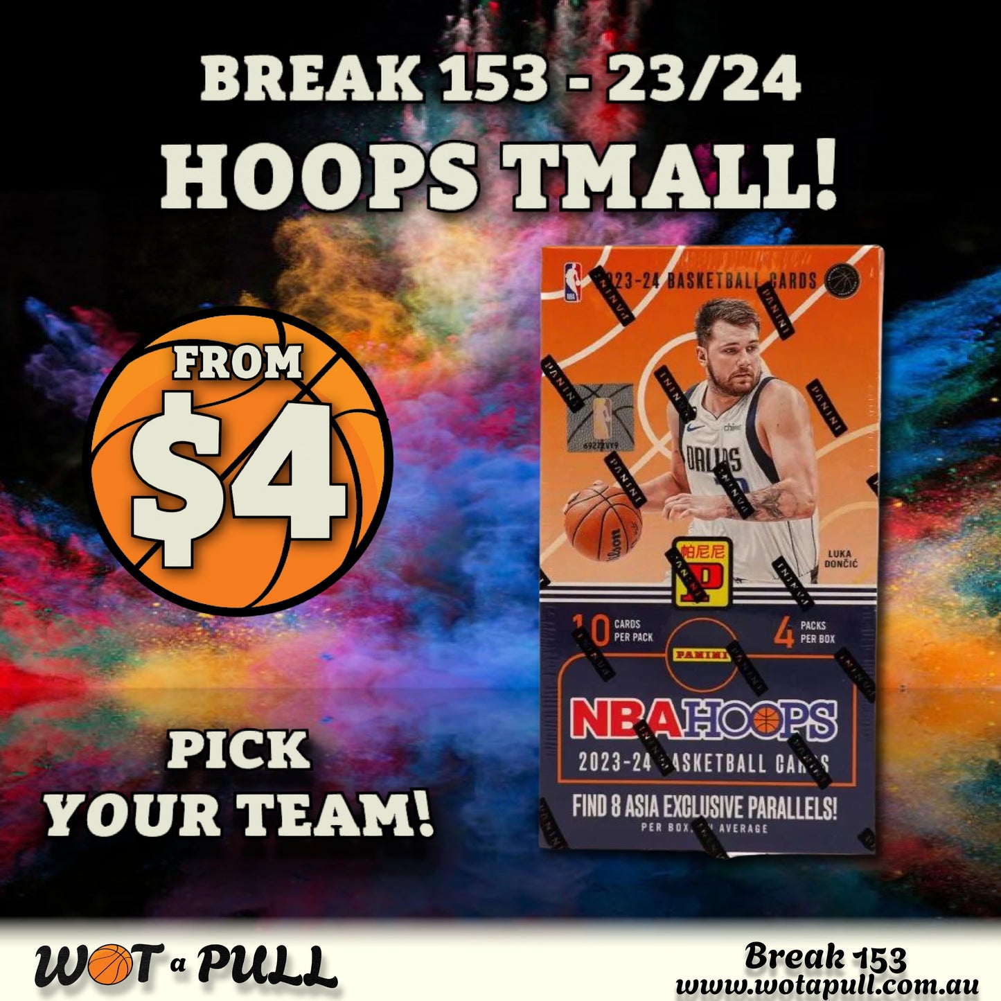 BREAK #153 2023-24 NBA HOOPS TMALL!