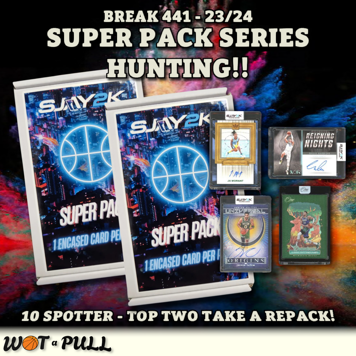 BREAK #441 - 2023-24 SUPER PACK SERIES HUNTING 10 SPOTTER!