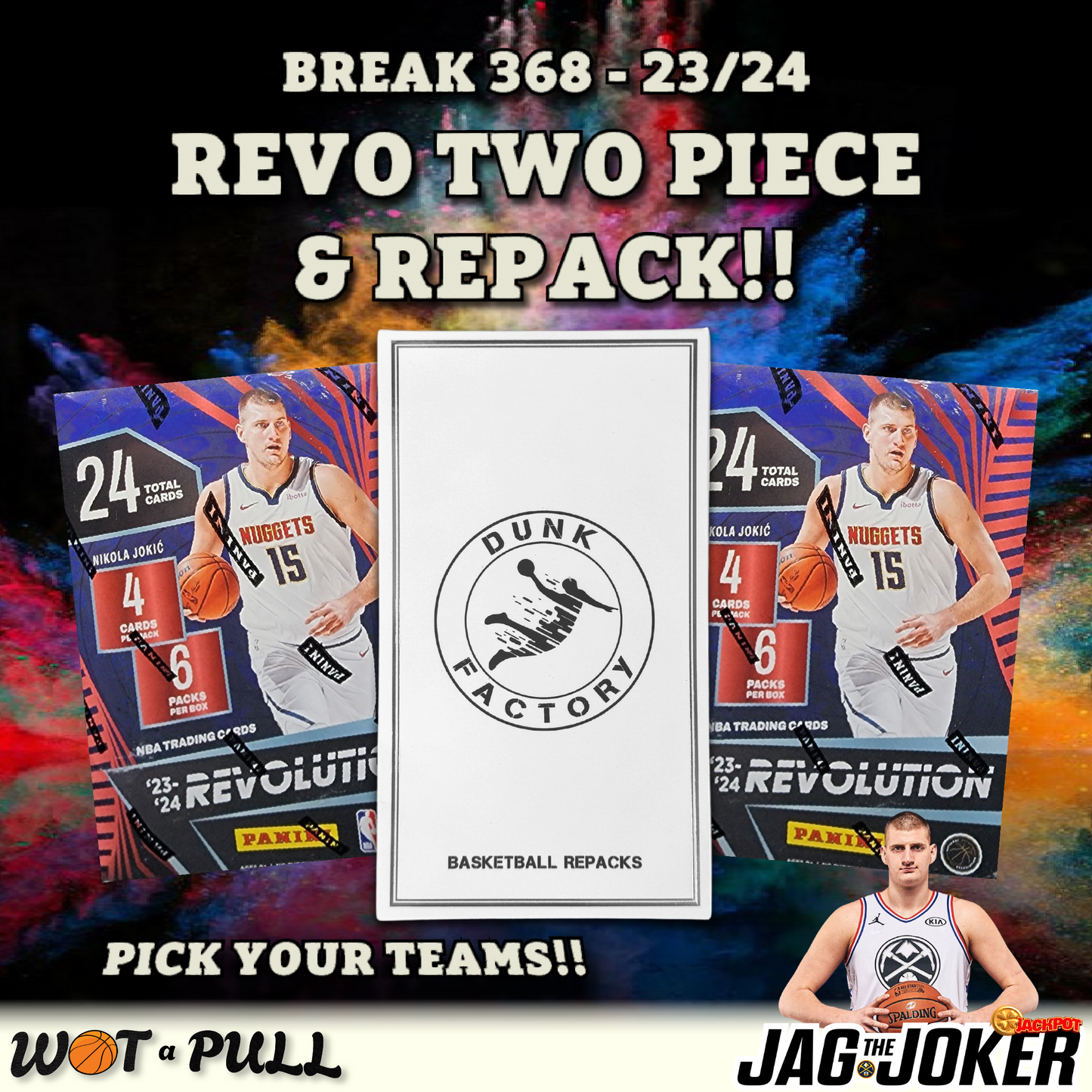 BREAK #368 2023-24 REVO TWO PIECE & REPACK!!