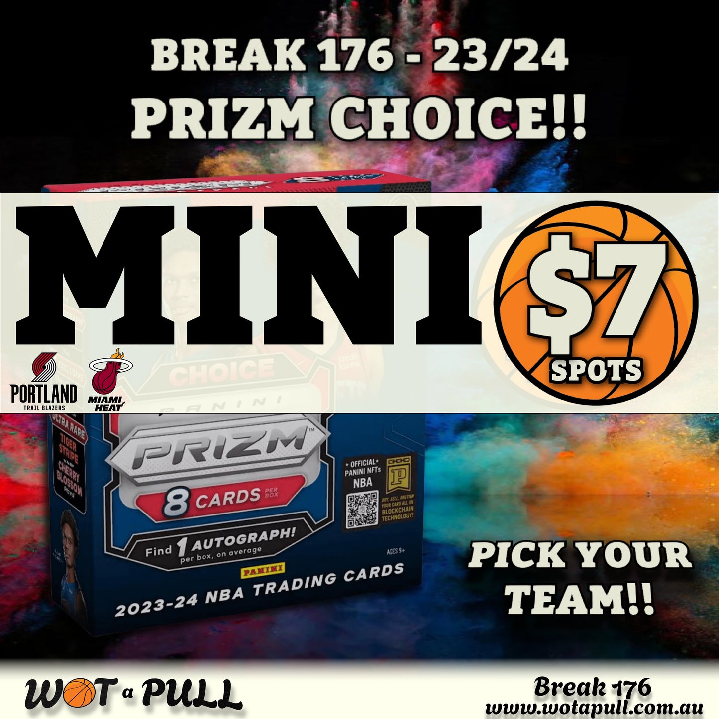 BREAK #176 2023-24 PRIZM CHOICE HOBBY CLOSING MINI #2