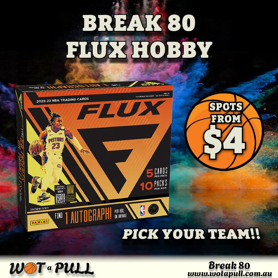 BREAK #80 2022-23 FLUX HOBBY!!