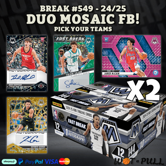 BREAK #549 - 2024-25 MOSAIC FB DUO!