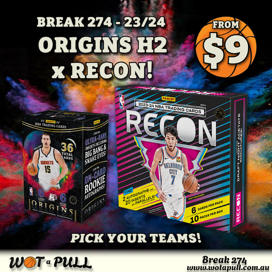 BREAK #274 2023-24 ORIGINS H2 x RECON!