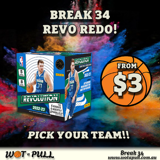 BREAK #34 REVOLUTION REDO!!