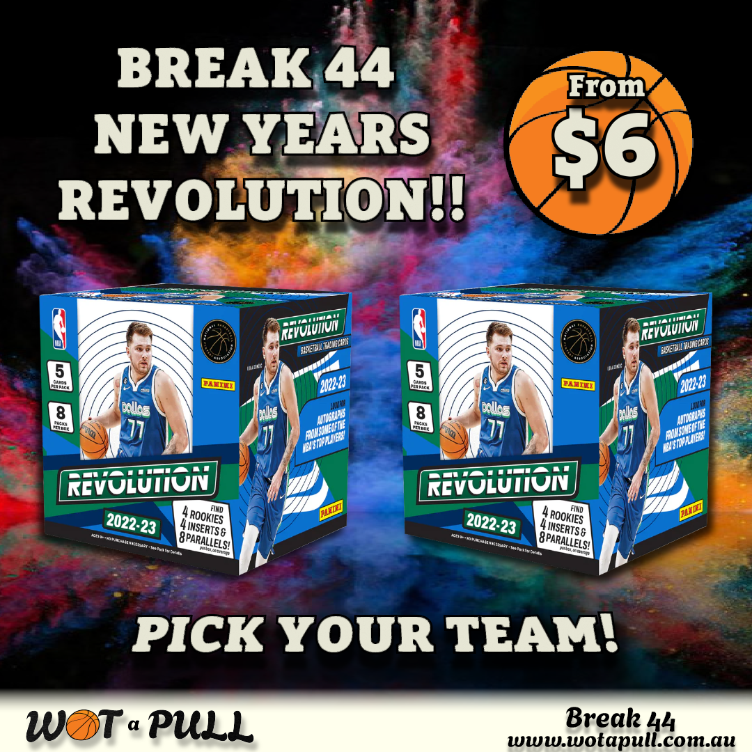 BREAK #44 NEW YEARS REVOLUTION! DUO REVO