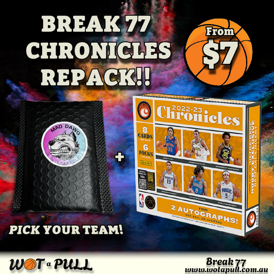 BREAK #77 CHRONICLES HOBBY & REPACK!!