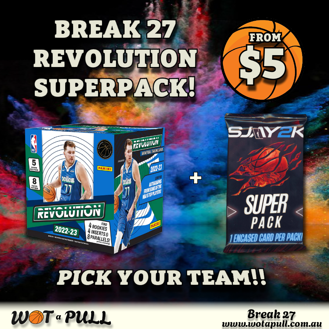 BREAK #27 REVOLUTION SUPERPACK!