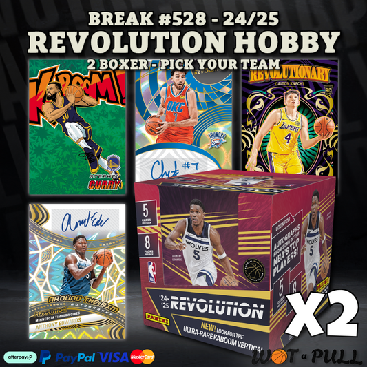 BREAK #528 - 2024-25 REVOLUTION HOBBY 2 BOXER