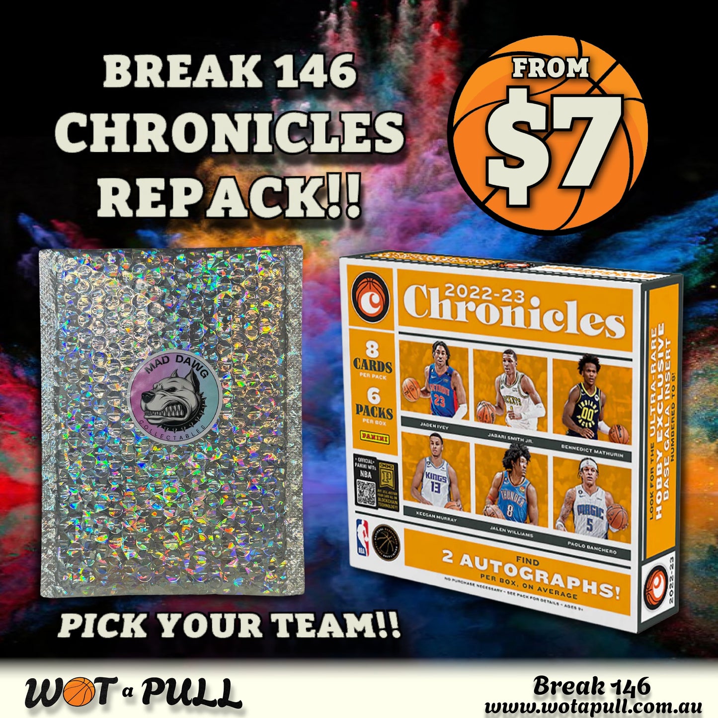 BREAK #146 2022-23 CHRONICLES HOBBY & REPACK!!