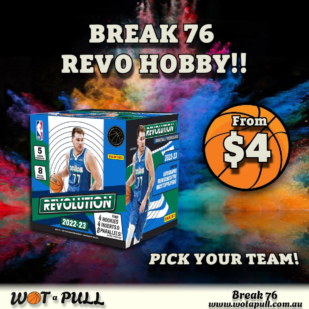 BREAK #76 REVOLUTION HOBBY SINGLE!!