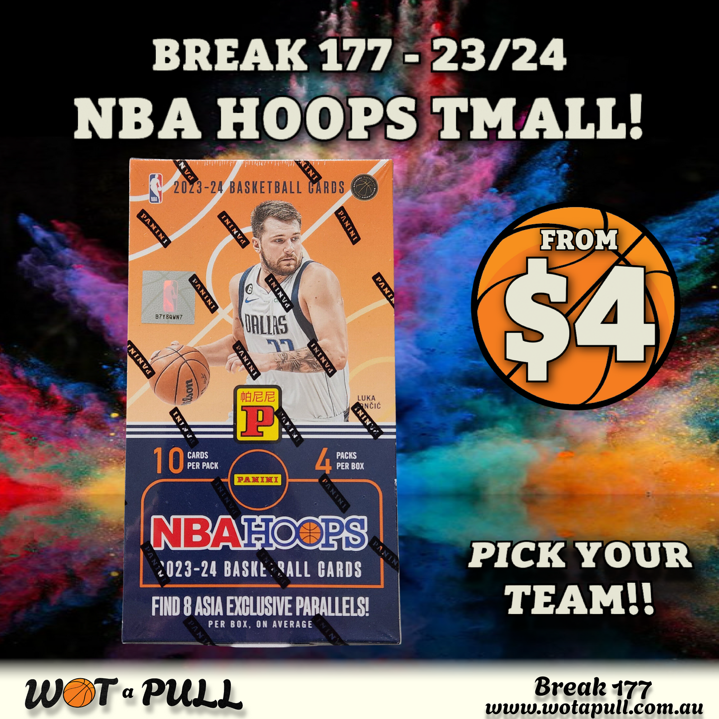 BREAK #177 2023-24 NBA HOOPS TMALL!