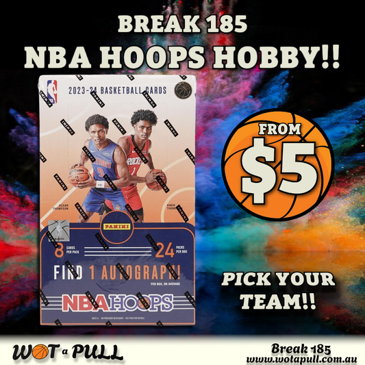 BREAK #185 2023-24 NBA HOOPS HOBBY!