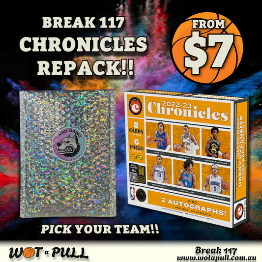 BREAK #117 2022-23 CHRONICLES HOBBY & REPACK!!