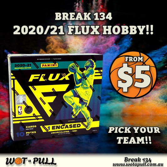 BREAK #134 2020-21 FLUX HOBBY!
