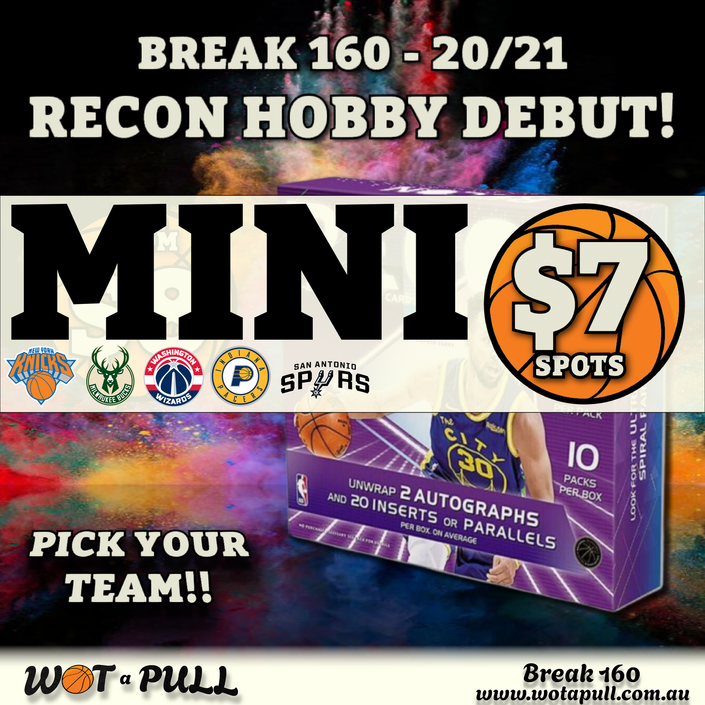 BREAK #160 2020-21 RECON HOBBY DEBUT! CLOSING MINI!