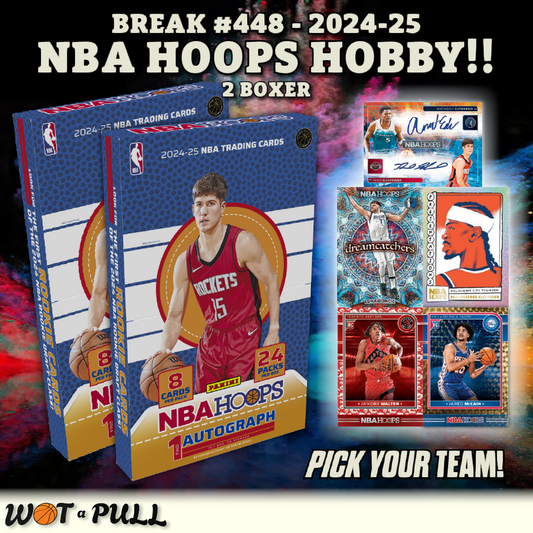 BREAK #448 - 2024-25 NBA HOOPS HOBBY 2 BOXER