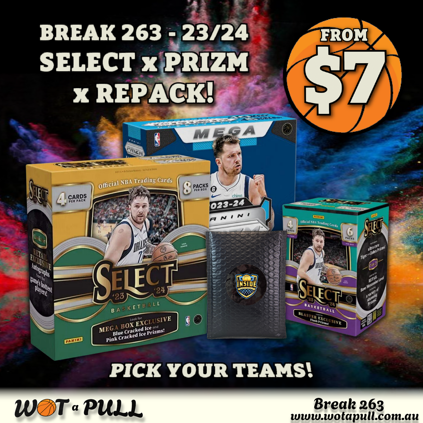 BREAK #263 SELECT x PRIZM x REPACK