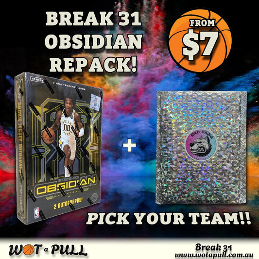 BREAK #31 WOTAPULL x MADDAWG LIMITED REPACK SERIES & OBSIDIAN HOBBY DEBUT!!