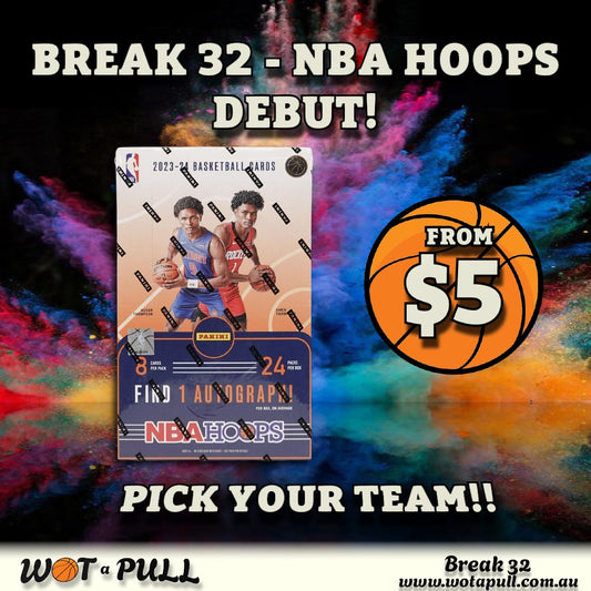 BREAK #32 NBA HOOPS DEBUT!!