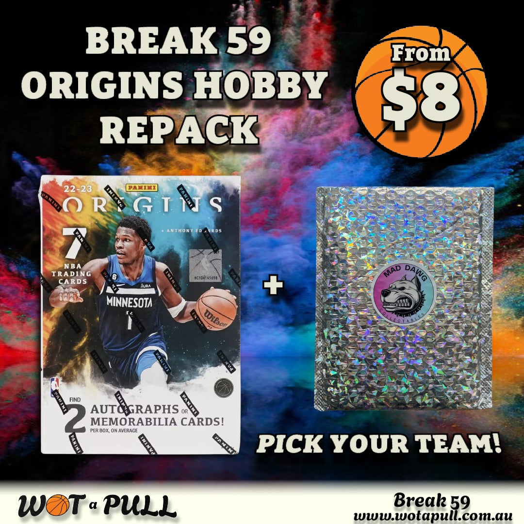 BREAK #59 ORIGINS DEBUT & REPACK!!