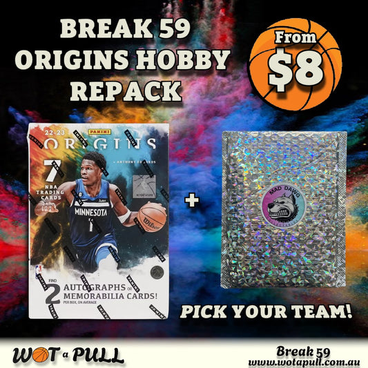 BREAK #59 ORIGINS DEBUT & REPACK!!