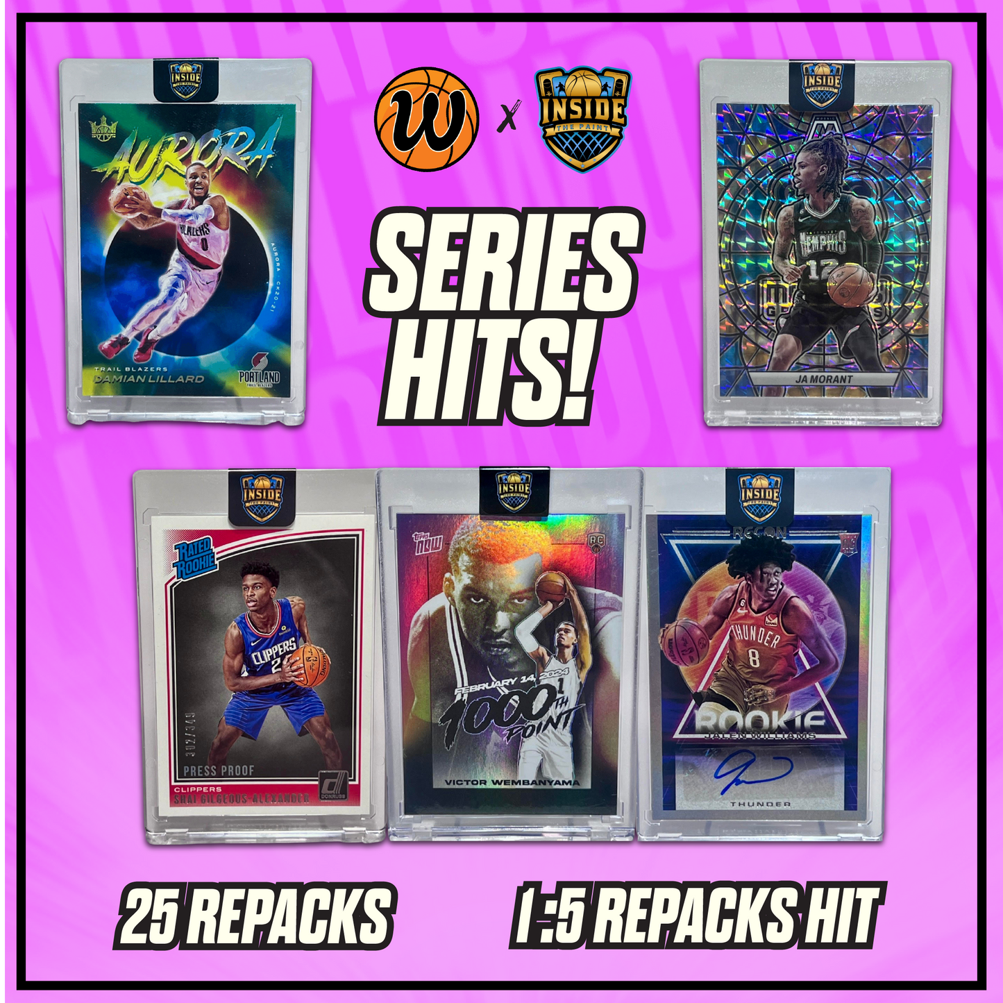 BREAK #234 INSIDE THE PAINT / WOTAPULL EXCLUSIVE REPACK SERIES DEBUT!