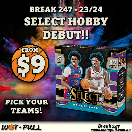 BREAK #247 2023-24 SELECT HOBBY DEBUT!