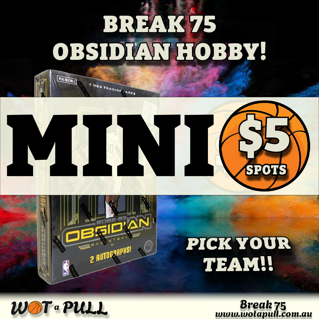 BREAK #75 2022-23 OBSIDIAN HOBBY!! - MINI