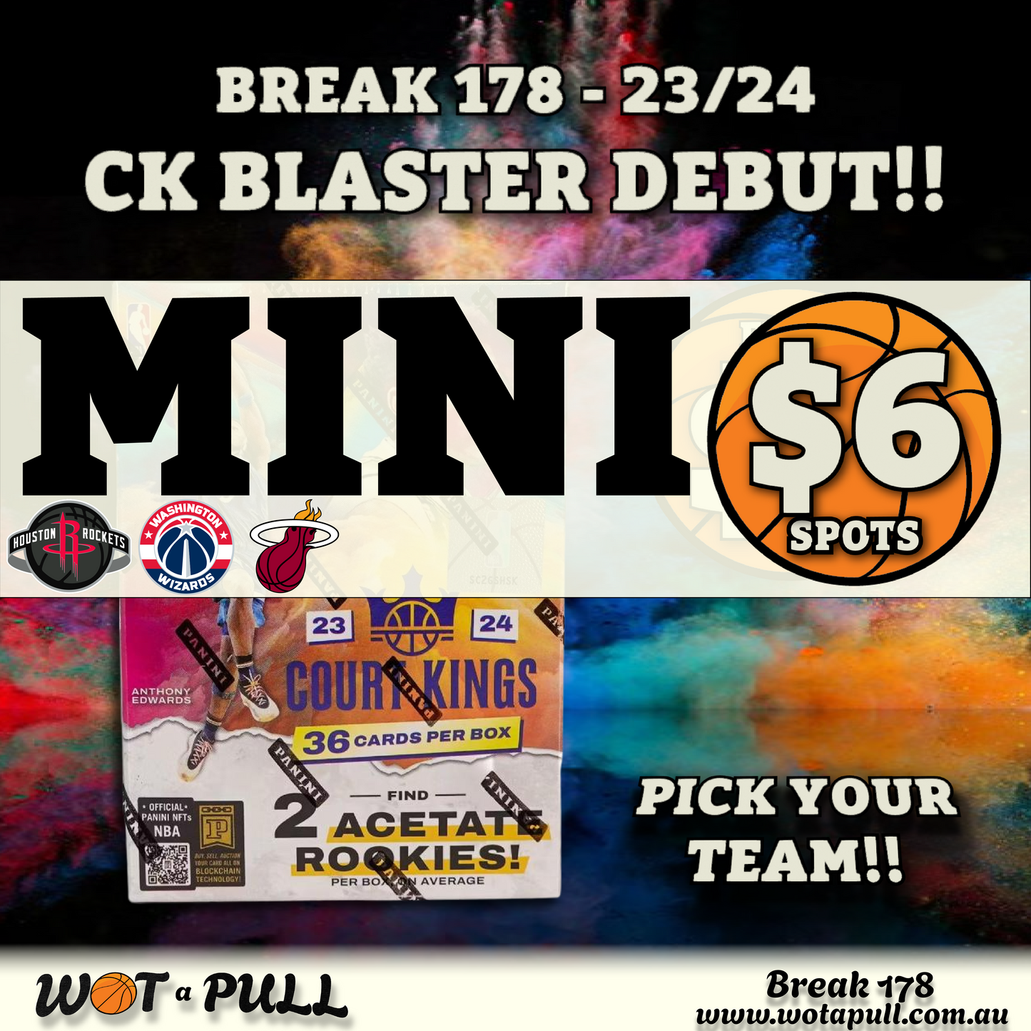 BREAK #178 2023-24 COURT KINGS BLASTER DEBUT CLOSING MINI!