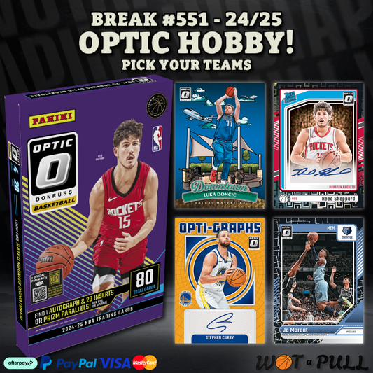 BREAK #551 - 2024-25 OPTIC HOBBY!