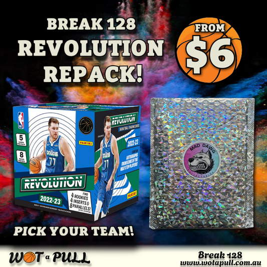 BREAK #128 2022-23 REVO HOBBY & REPACK!! 14 TEAMS FROM $6!