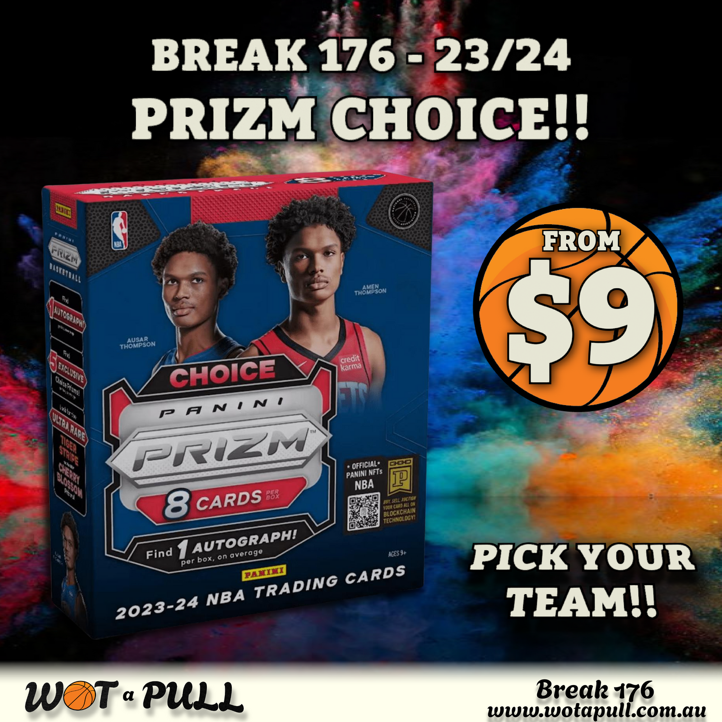 BREAK #176 2023-24 PRIZM CHOICE HOBBY!!