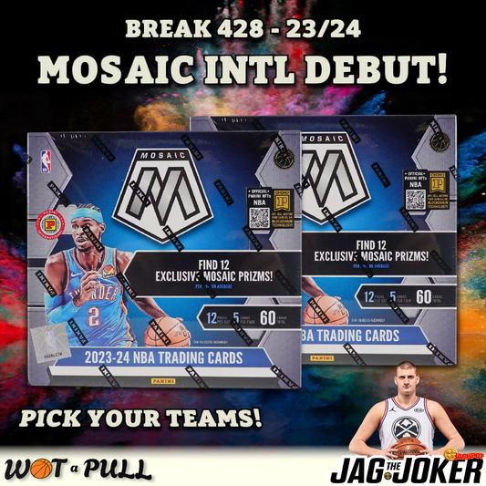 BREAK #428 - 2023-24 MOSAIC INTL DEBUT!