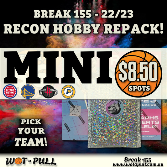 BREAK #155 2022-23 RECON HOBBY & REPACK! MINI #2