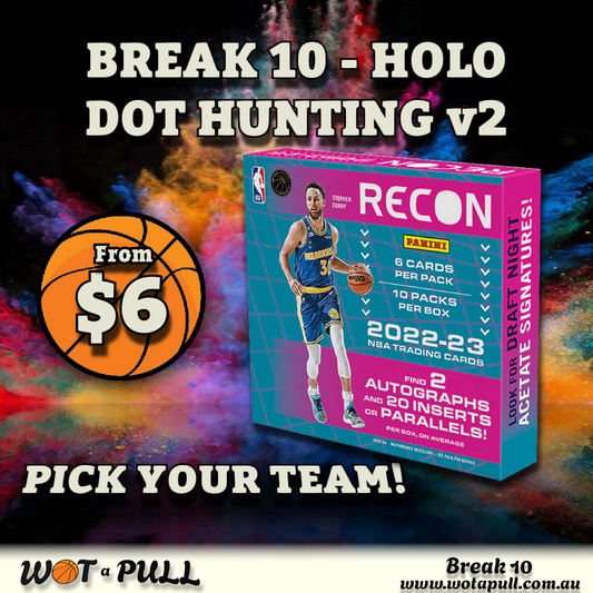 BREAK #10 RECON HOBBY - HOLO DOT HUNTING v2