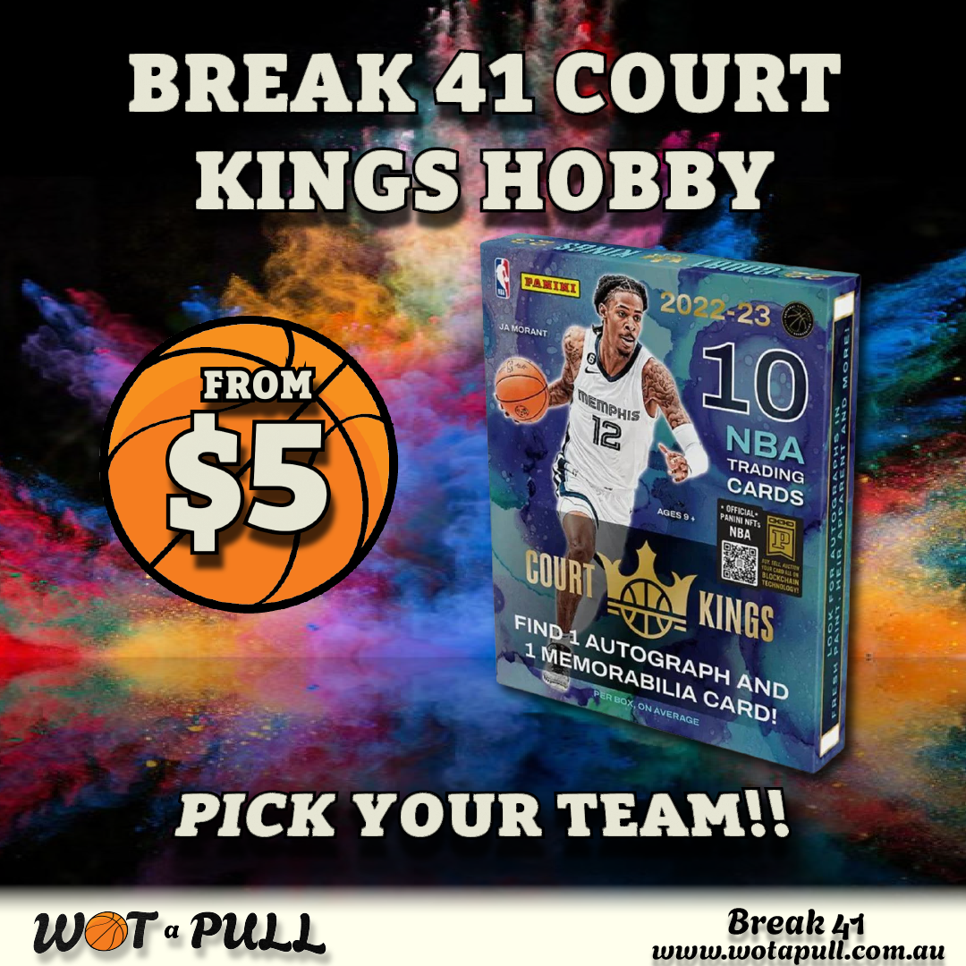 BREAK #41 COURT KINGS HOBBY BOX!