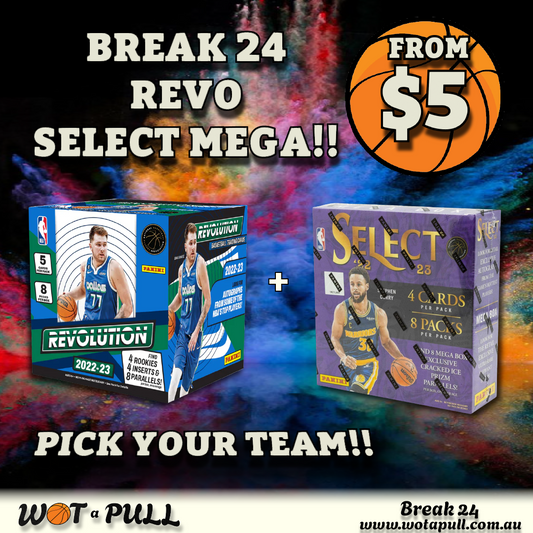 BREAK #24 REVO & SELECT MEGA!!