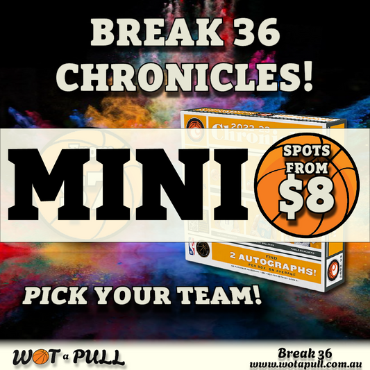 BREAK #36 CHRONICLES HOBBY RETURNS!! - MINI