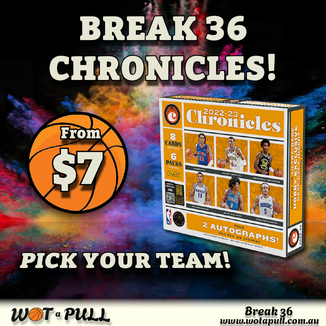 BREAK #36 CHRONICLES HOBBY RETURNS!!