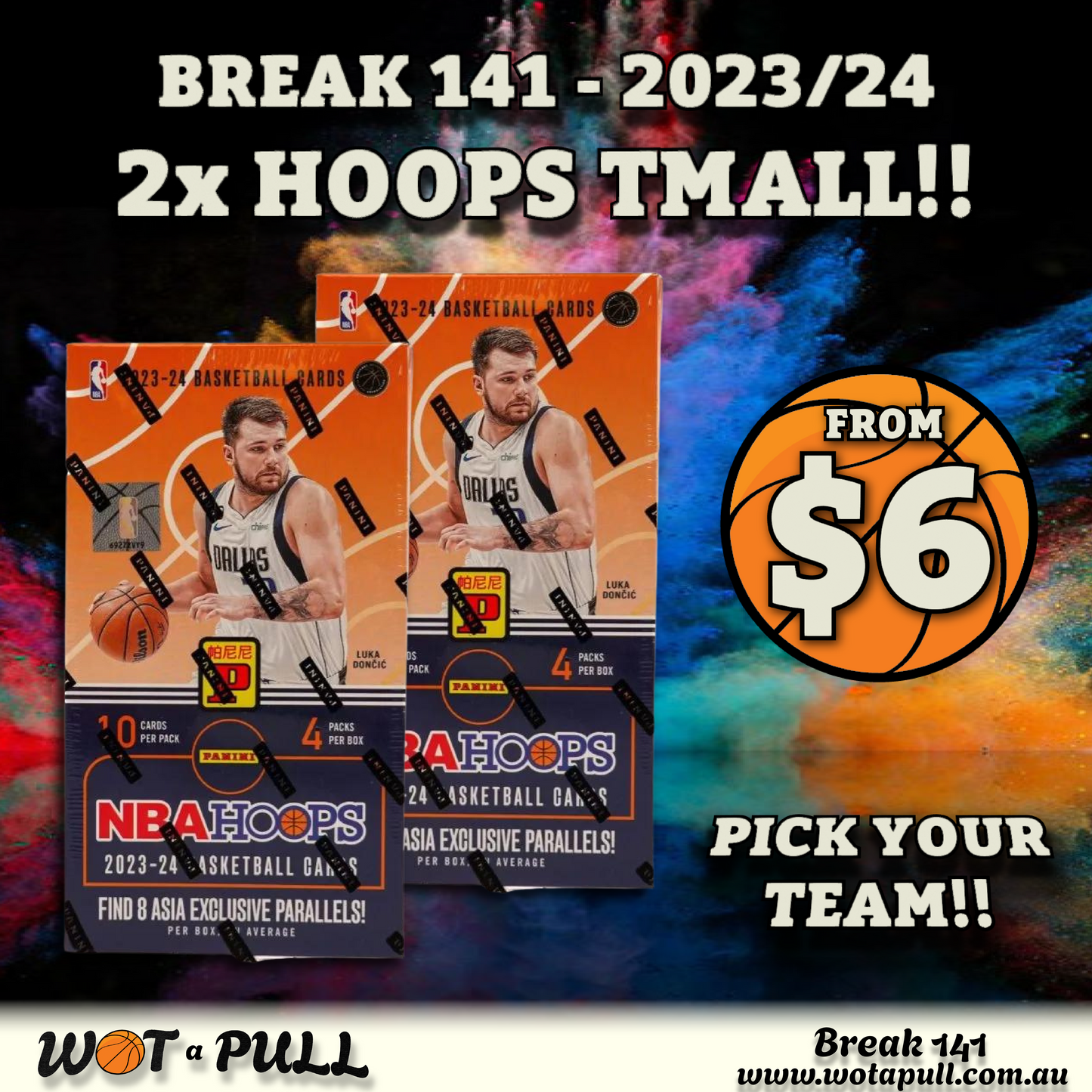 BREAK #141 2023-24 NBA HOOPS TMALL 2 BOX DROP!