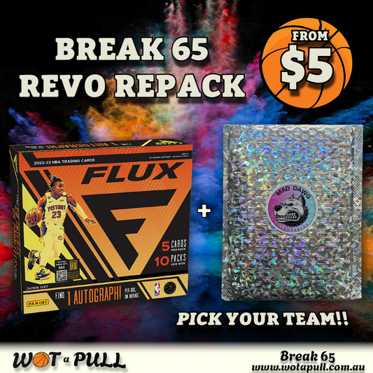 BREAK #65 2022-23 FLUX HOBBY & REPACK!!