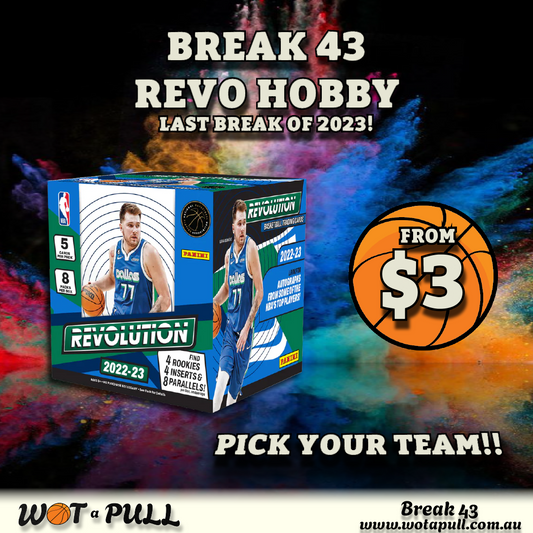 BREAK #43 REVOLUTION HOBBY!!