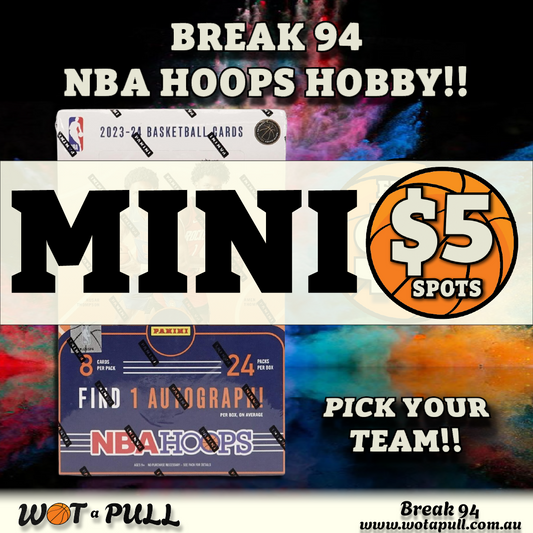 BREAK #94 2023-24 NBA HOOPS HOBBY! CLOSING MINI